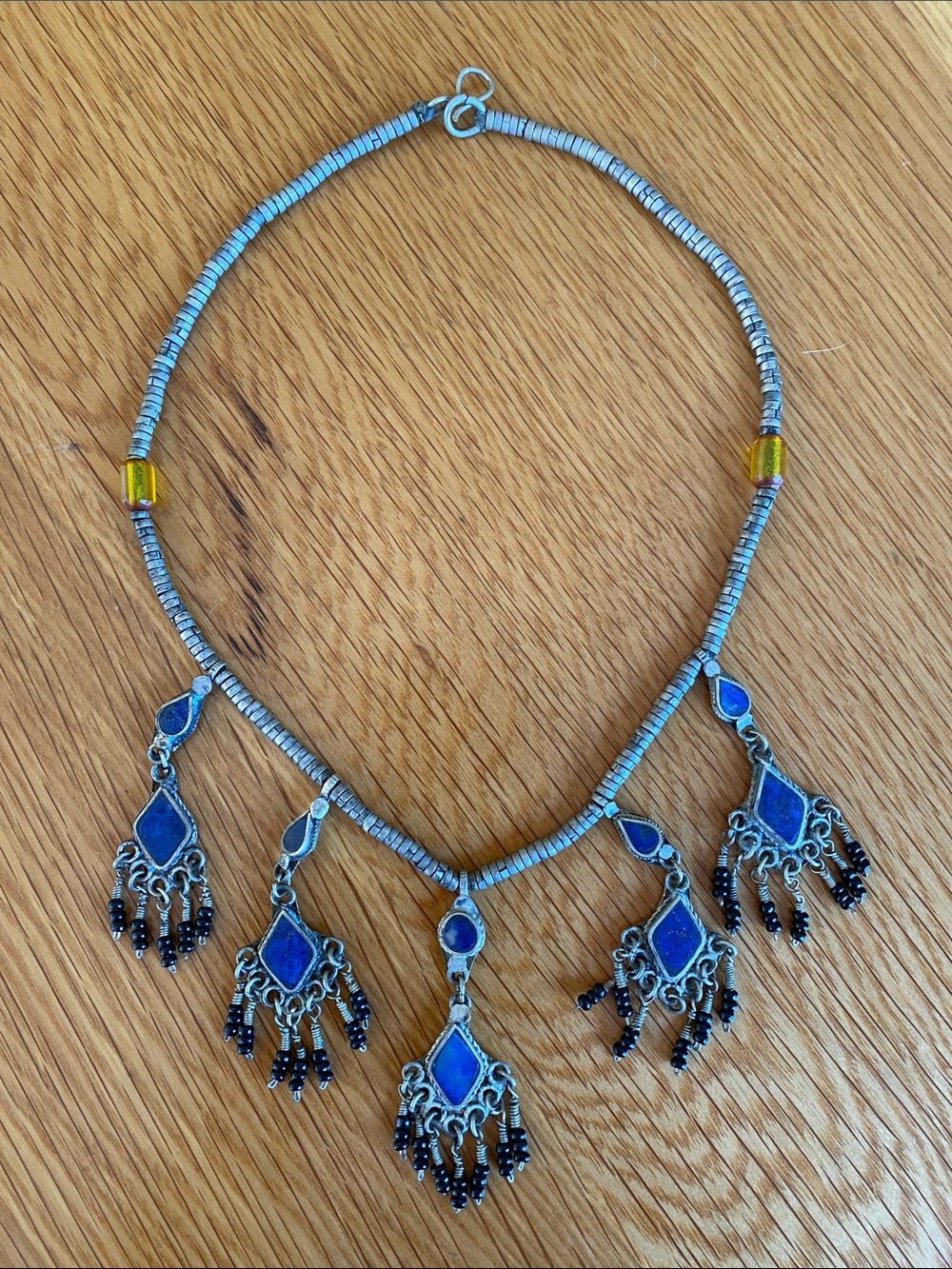 Lapis Lazuli Pendant Necklace